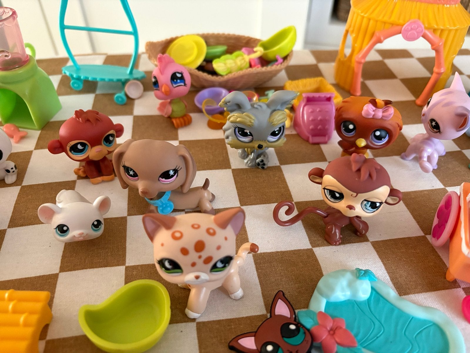 Grote Littlest Pet Shop (LPS) collectie met accessoires, Ophalen of Verzenden, Gebruikt