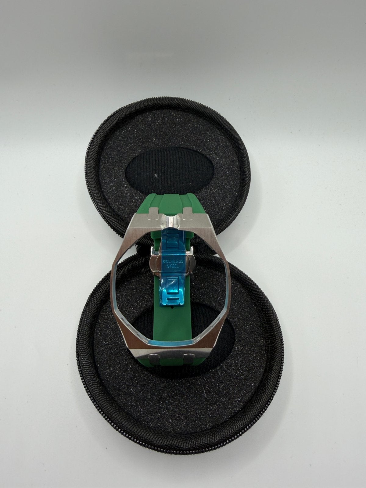 Stalen Horlogebandje - AP x Swatch Royal Pop - Groen, --, Nieuw, Ophalen of Verzenden, --