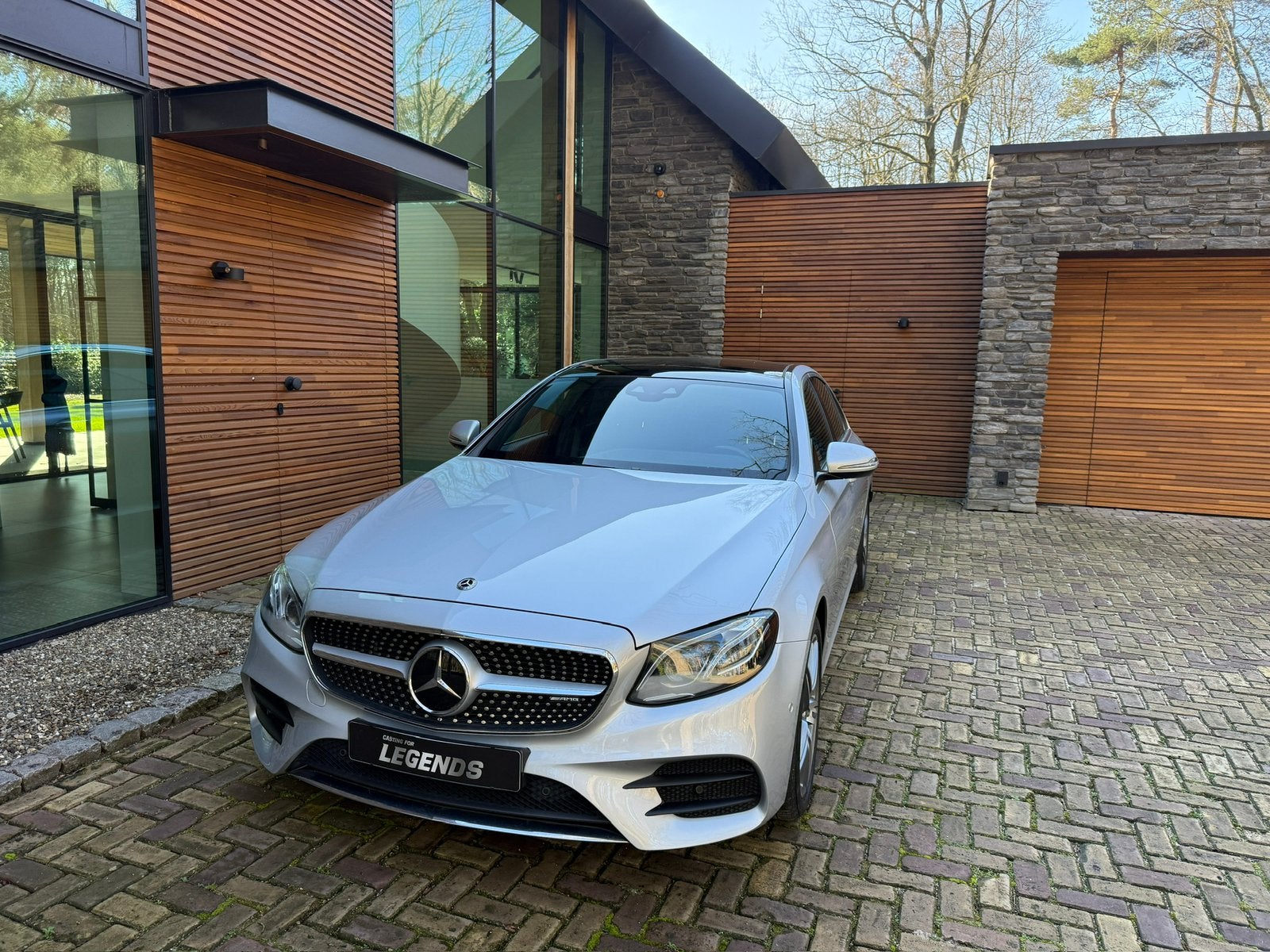 Mercedes Benz E-klasse 400 4MATIC prestige plus 2017, Automaat, Leder, Bedrijf, Vierwielaandrijving