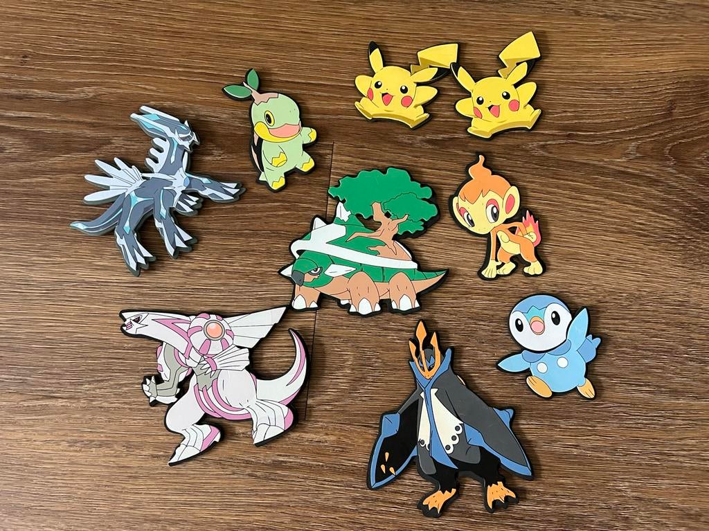Pokémon vilt muurstickers, Ophalen of Verzenden, Zo goed als nieuw, Meerdere stickers