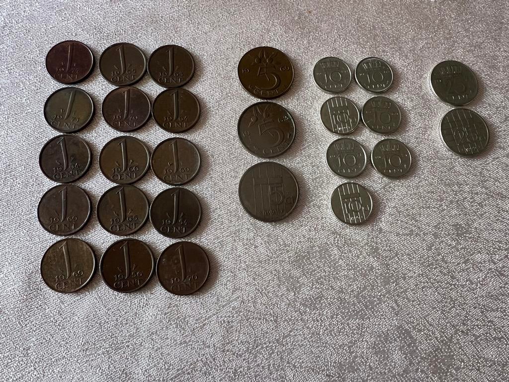 Muntgeld gulden, Postzegels en Munten, Munten | Nederland, Ophalen of Verzenden, Koningin Juliana, Losse munt