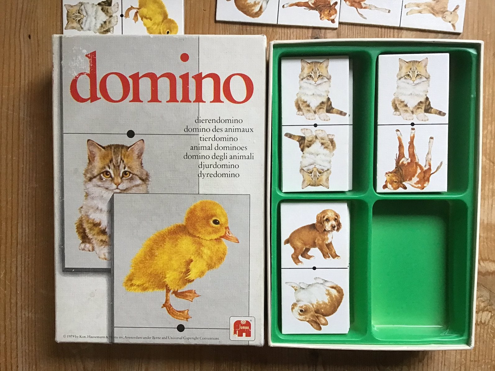 Domino dieren., Ophalen of Verzenden, Zo goed als nieuw