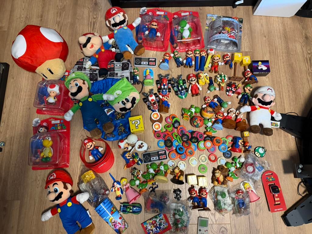 Nintendo verzameling poppetjes kart mc donalds, Ophalen of Verzenden
