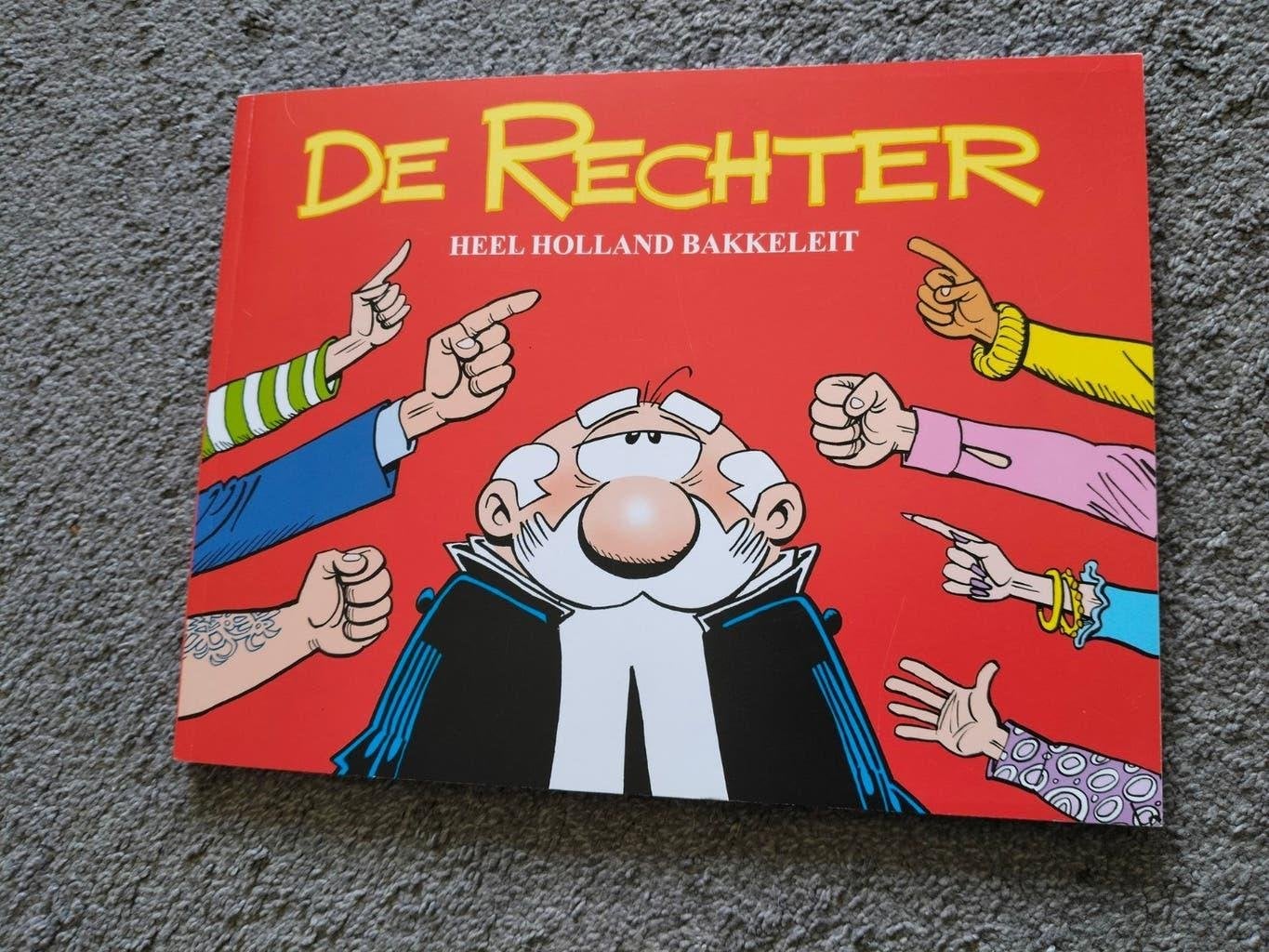 De Rechter  Heel holland bakkeleit, Boeken, Eén stripboek, Jesse van Muyldijk, Ophalen of Verzenden, Zo goed als nieuw