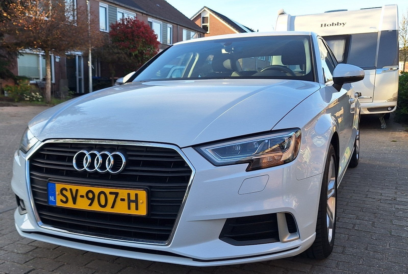 Audi A3 1.0 Tfsi 116pk S Tronic 2018 Wit, Auto's, Wit, Origineel Nederlands, 1180 kg, 115 pk