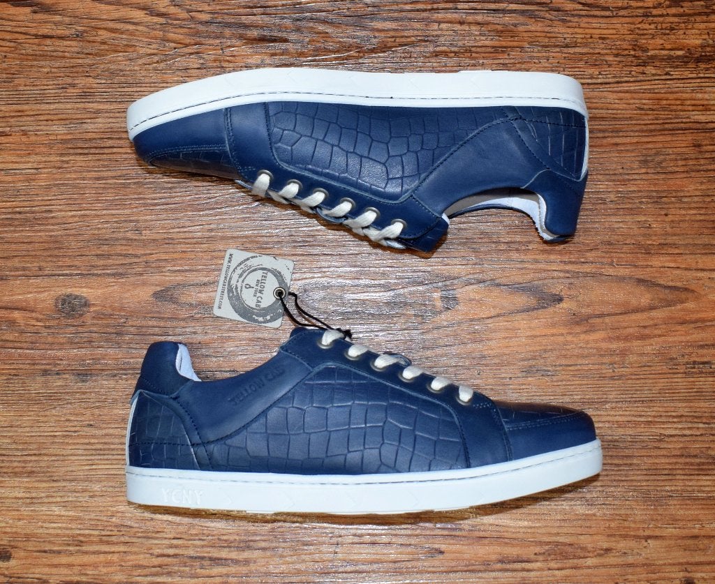 YELLOW CAB - leren Element sneakers blue - maat 41, Kleding | Heren, Blauw, Nieuw, Ophalen of Verzenden, Sneakers of Gympen