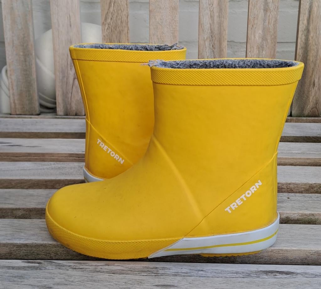 TRETORN gevoerde regenlaarzen maat 31., Ophalen of Verzenden, Gebruikt, Jongen of Meisje, Laarzen