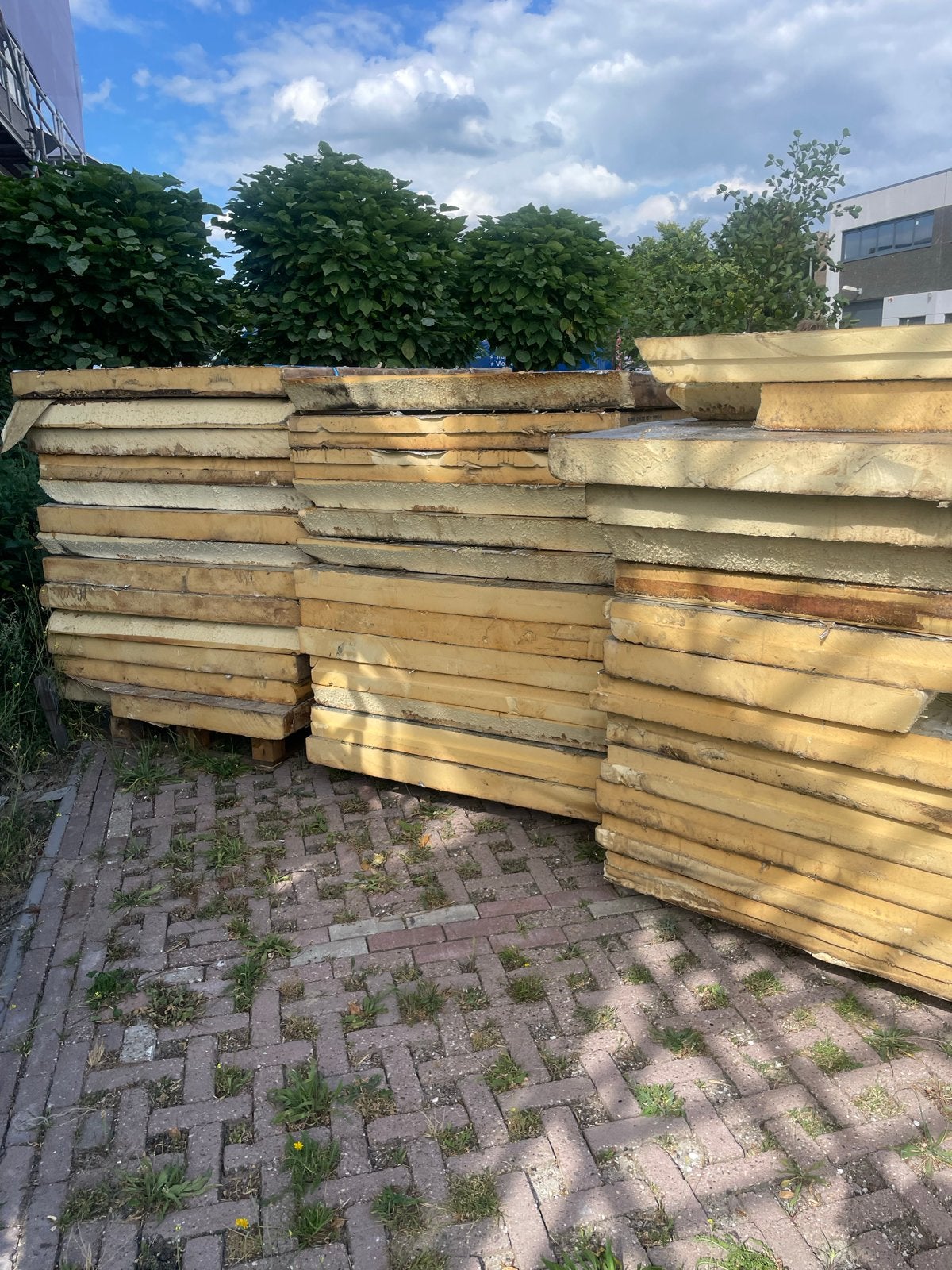 PIR isolatieplaten 100mm, Gebruikt, 12 cm of meer, Ophalen of Verzenden, Hardschuim (Pir)