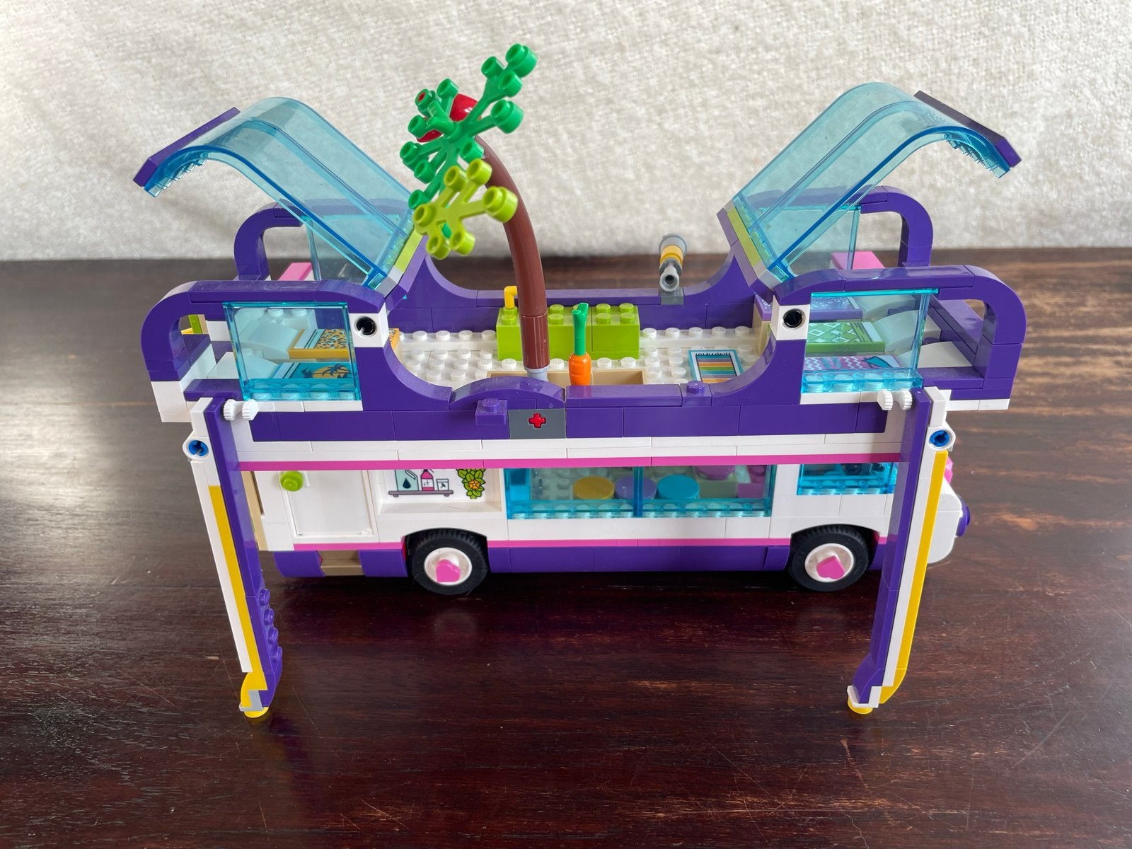 Lego Friends Vriendschapsbus Kamper 41395 - Compleet, Ophalen of Verzenden, Zo goed als nieuw