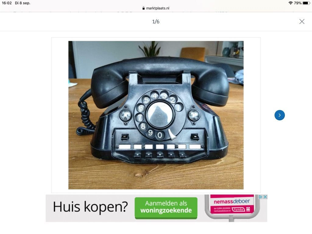 PTT bacaliet doorschakel telefoons 2 stuks, Ophalen of Verzenden