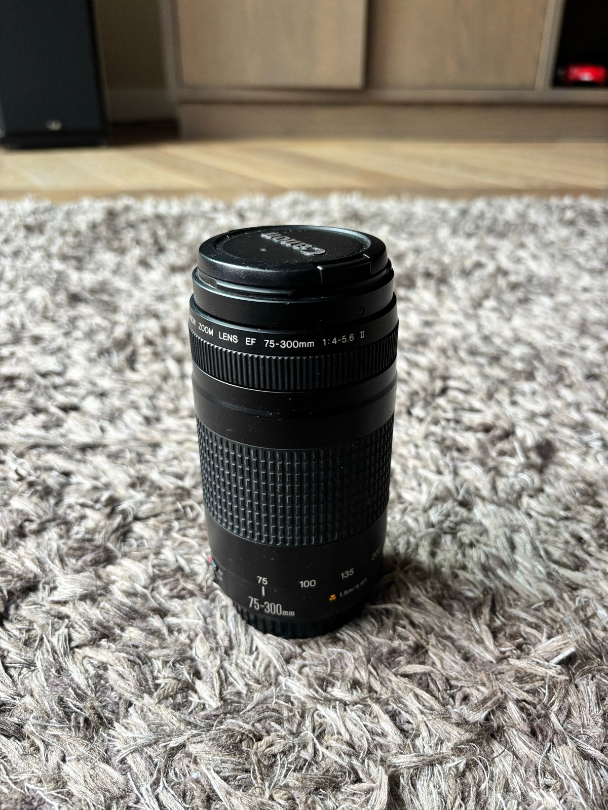 Canon EF 75-300mm f/4-5.6 II zoomlens voor spiegelreflex, Ophalen, Canon, Telelens, Zo goed als nieuw