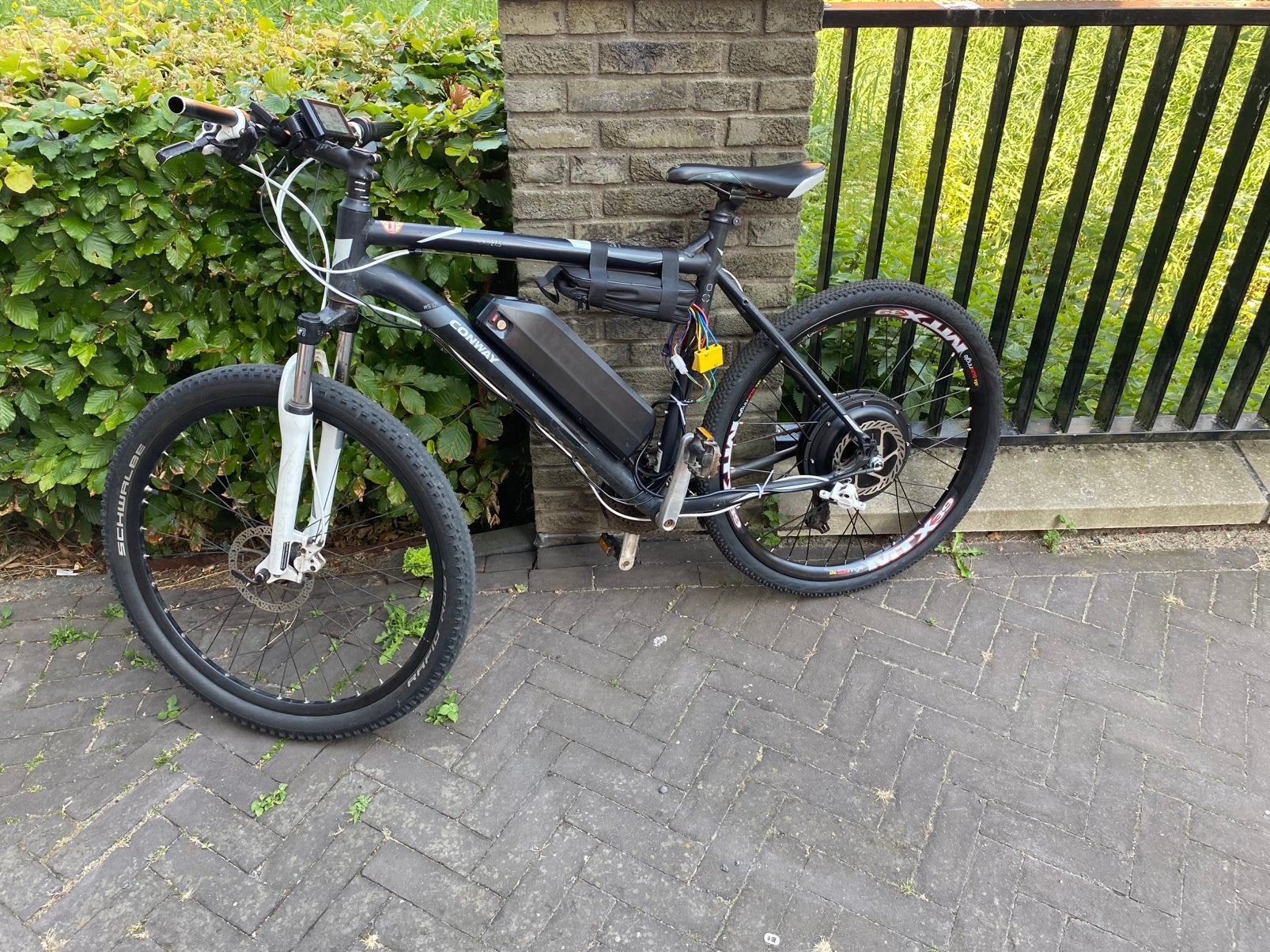 Elektrische mountainbike, Fully, Ophalen, Zo goed als nieuw, Overige merken