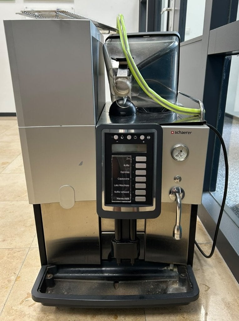 Schaerer Koffiemachine - Verkocht als defect, Witgoed en Apparatuur, Koffiezetapparaten, Niet werkend, Koffiebonen, Overige typen