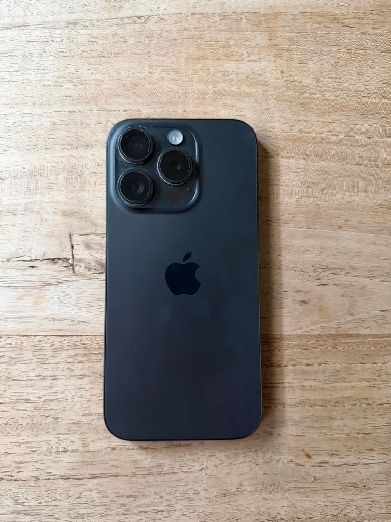 iPhone 15 pro 128GB, 128 GB, Zwart, 88 %, Ophalen of Verzenden