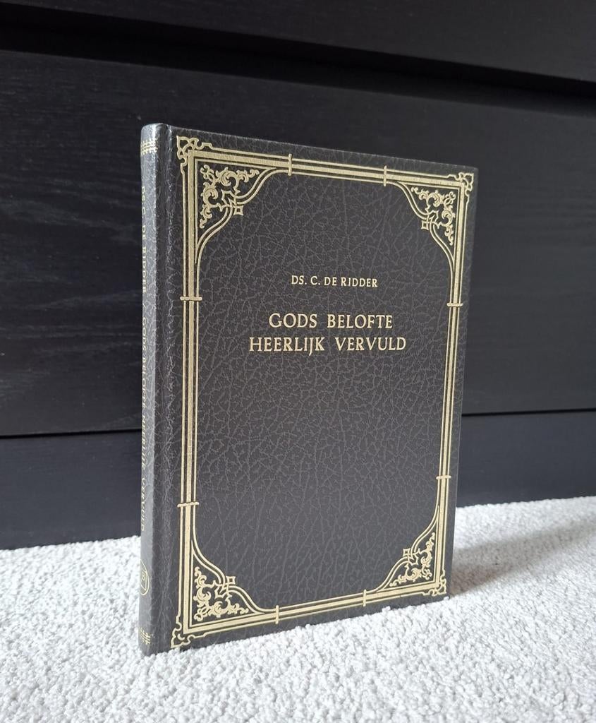 Ds. C. de Ridder, Gods belofte heerlijk vervuld, Ophalen of Verzenden, Zo goed als nieuw