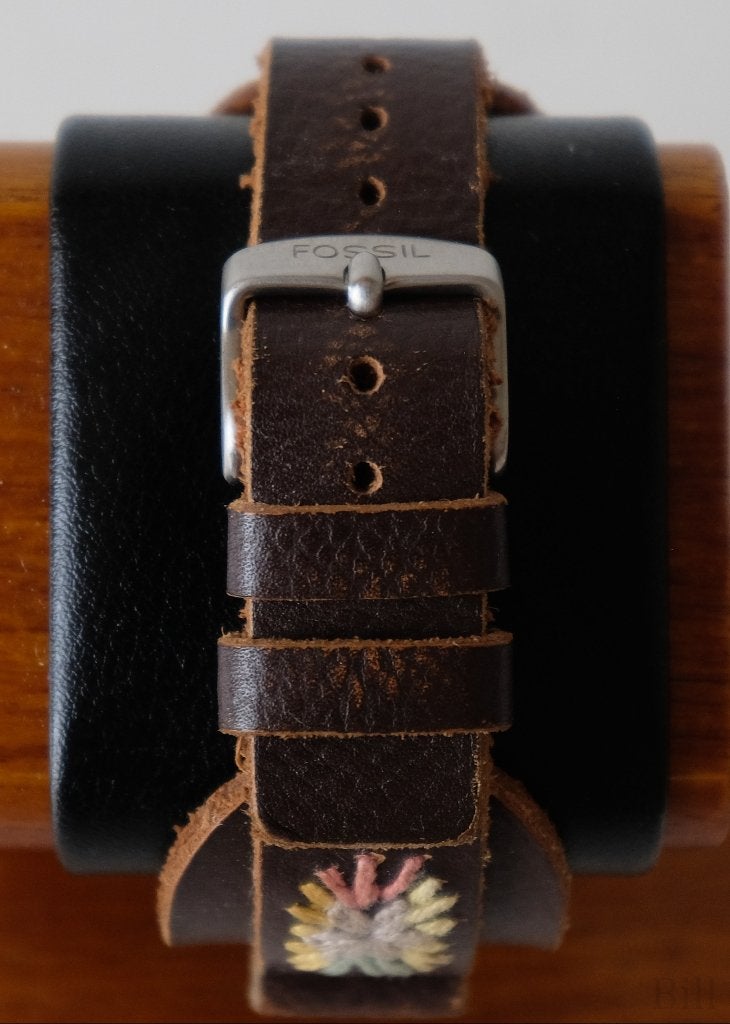Fossil JR-9067 BAW Unisex Horloge (28mm), Sieraden, Tassen en Uiterlijk, Horloges | Dames, Staal, Fossil, Polshorloge, Ophalen of Verzenden