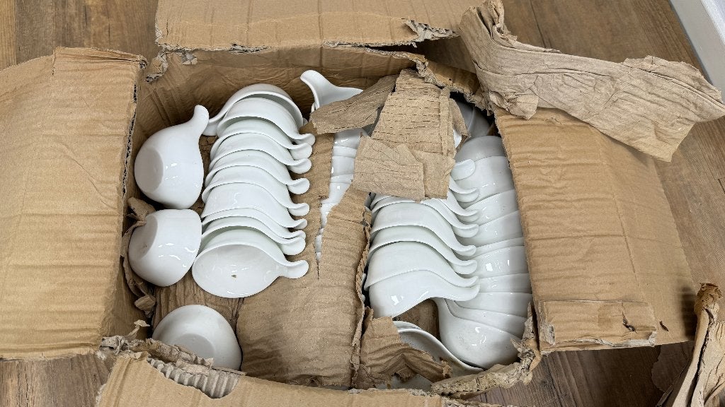 Veel verschillende sausbakjes servies (ong 400 stuks horeca), Ophalen, Nieuw, Kom(men), Overige stijlen