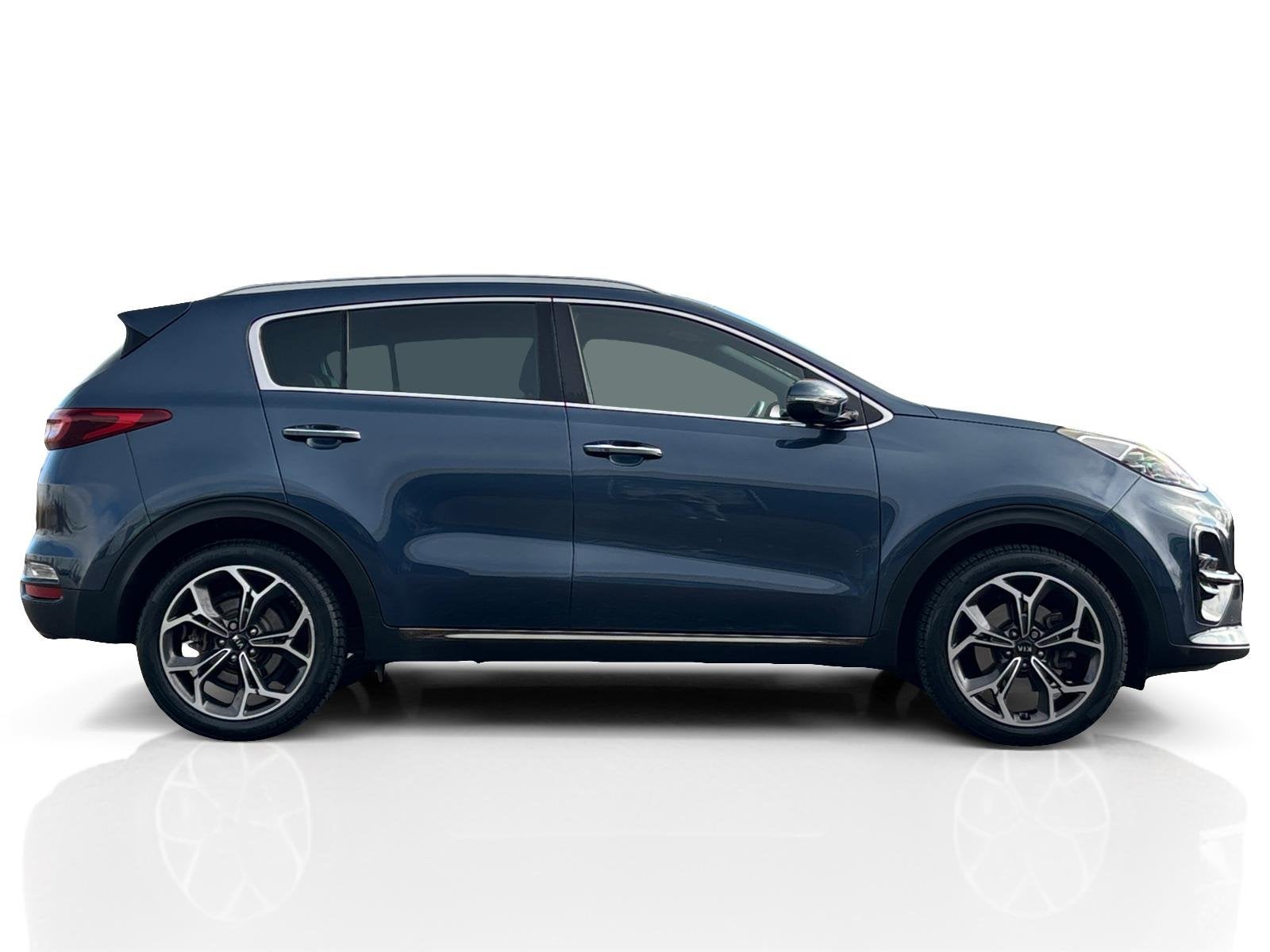 Kia Sportage 1.6 T-GDI Aut7 GT-Line ✅ LED ✅ Pano ✅ Led, Lane Keeping Assist, Gebruikt, 4 cilinders, Blauw