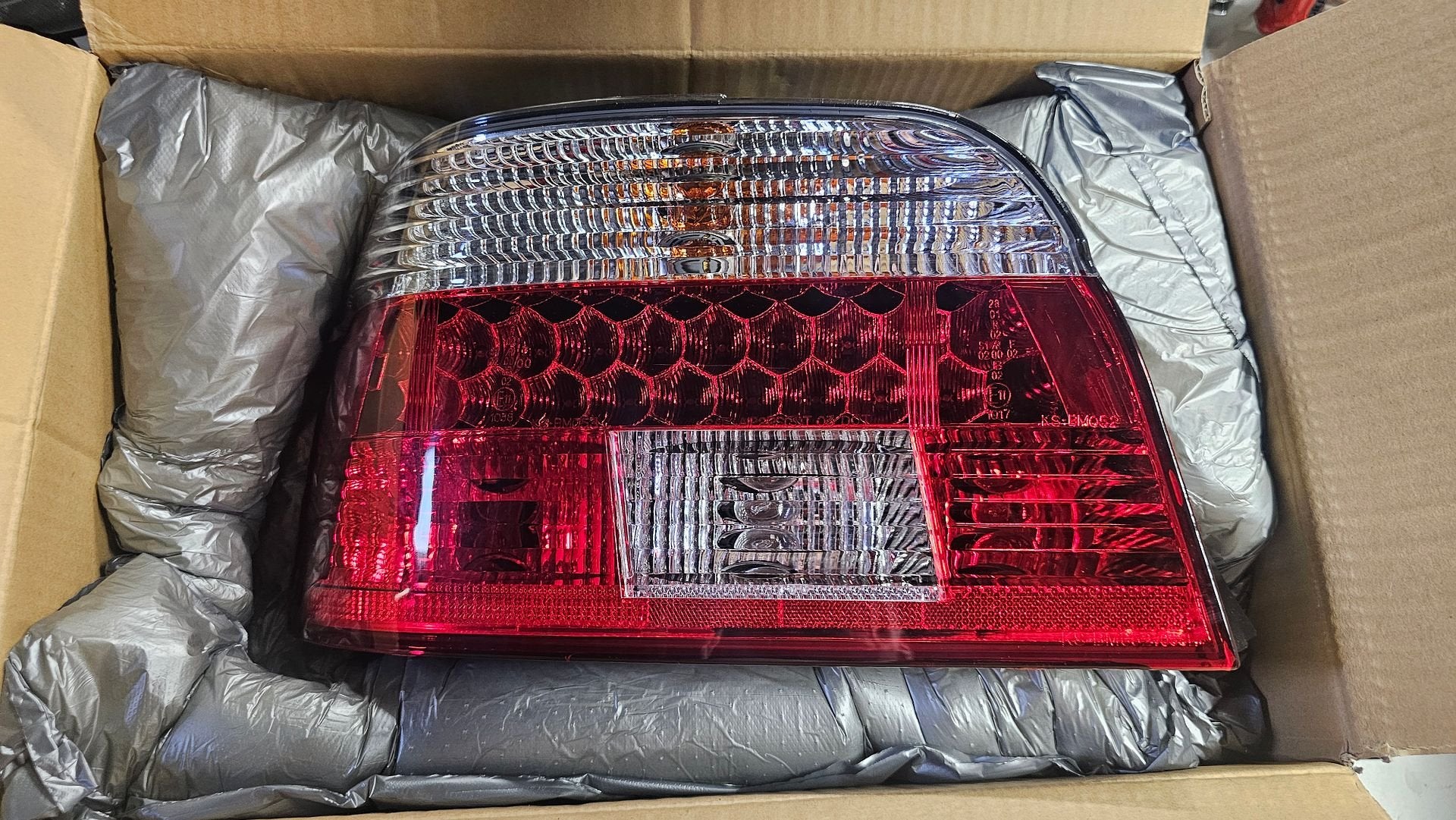Achterlicht Led wit rood links BMW E39 sedan 1223195, -, Nieuw, Ophalen of Verzenden, -