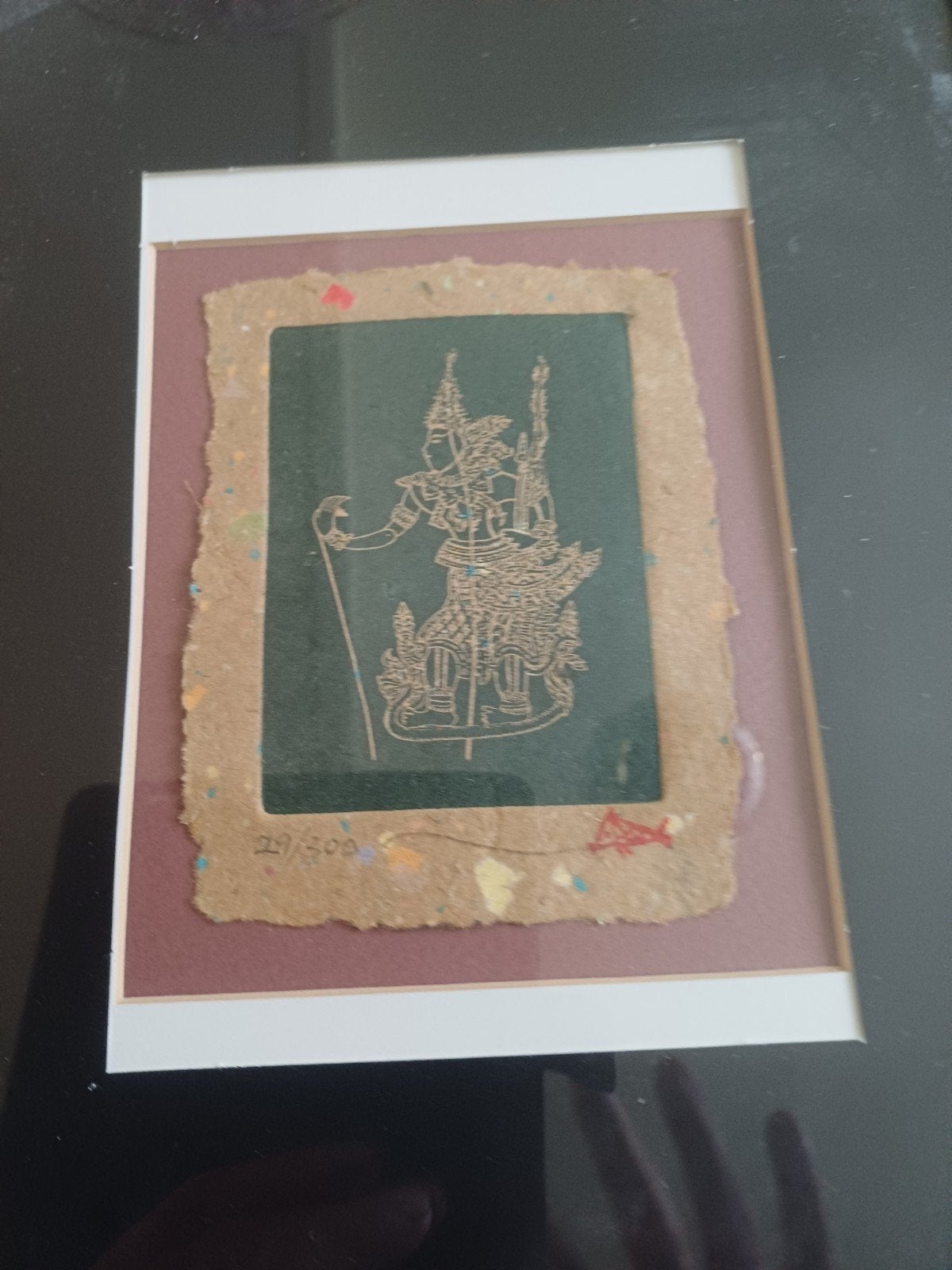 Traditionele  thaise kunst zie foto's, Ophalen of Verzenden
