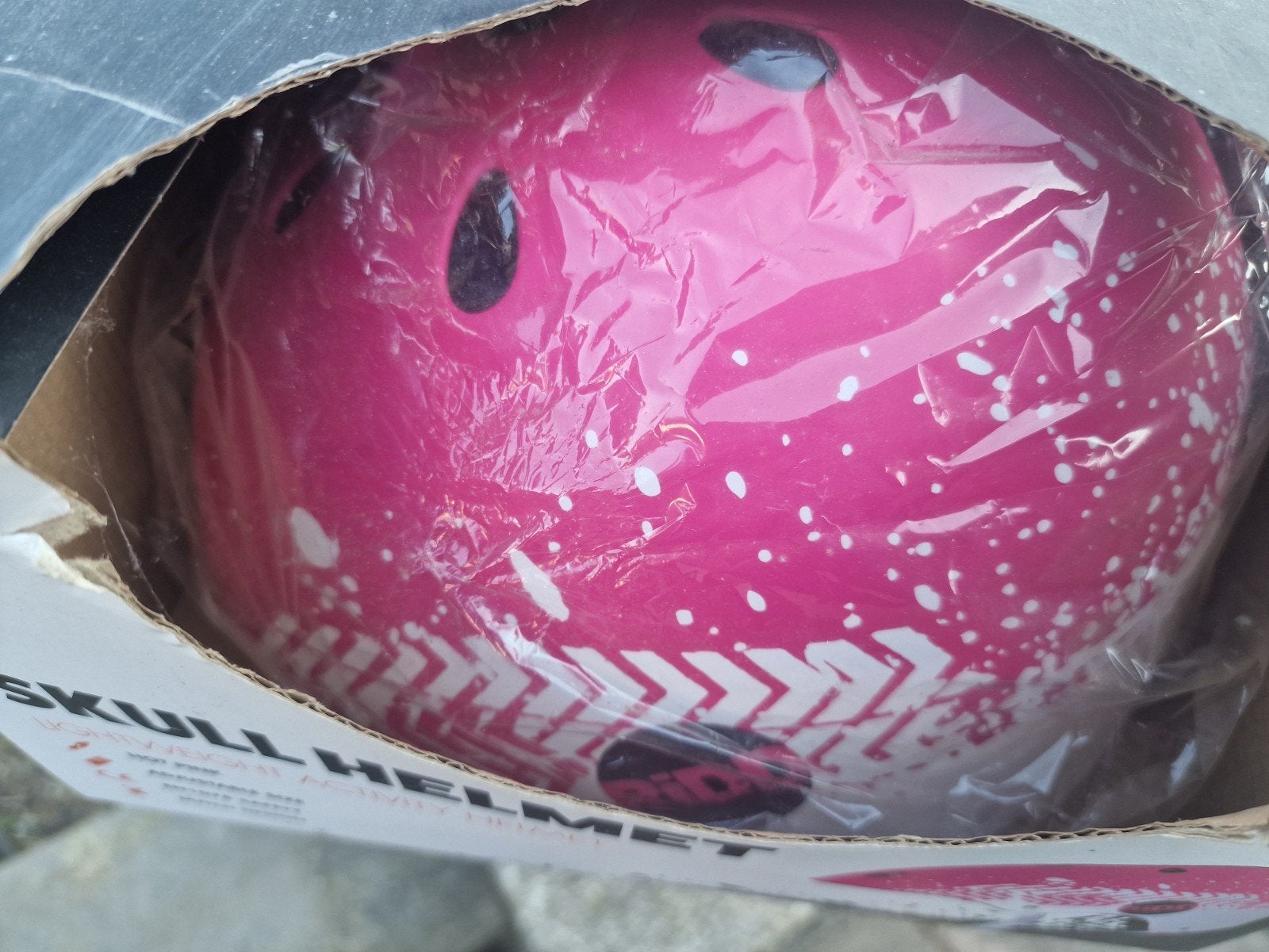Roze RIDD Skull Helm - Nieuw in doos, Ophalen, Meisje, Nieuw, Overige maten