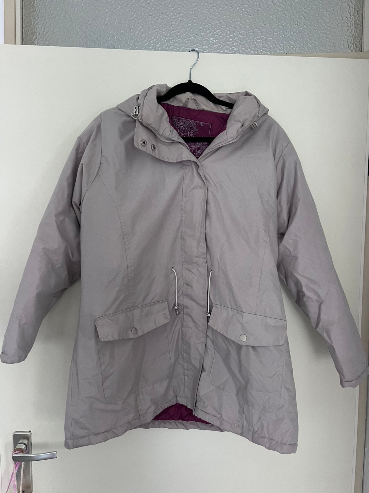 Atlas for Women parka winterjas beige maat 44-46, Kleding | Dames, Ophalen of Verzenden, Zo goed als nieuw, Maat 46/48 (XL) of groter