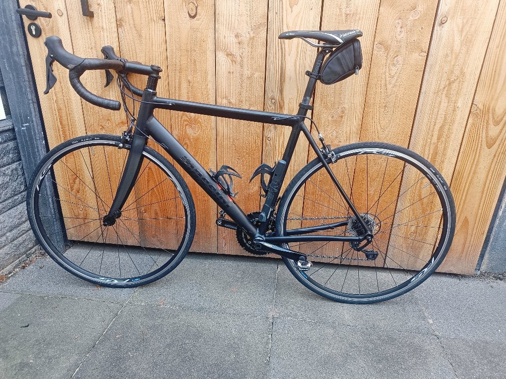 Massini racefiets, Aluminium, Zo goed als nieuw, Meer dan 20 versnellingen, 53 tot 57 cm