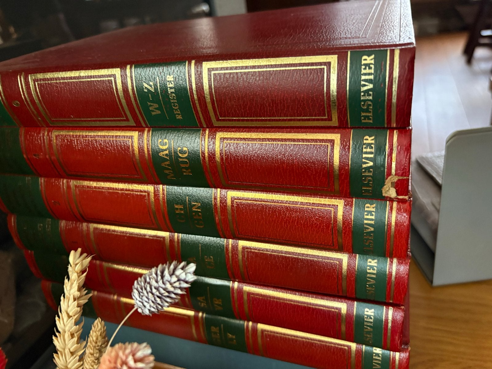 Elsevier Encyclopedie Boekenreeks - Rode Band, Ophalen