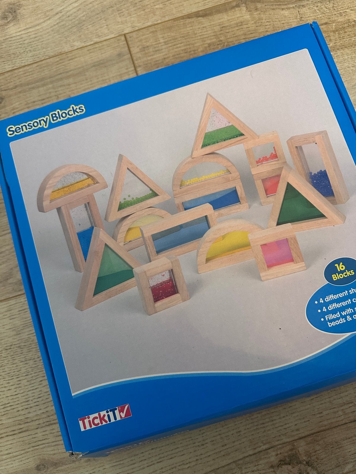 TickiT Sensory Blocks - Zo goed als nieuw, Kinderen en Baby's, Speelgoed | Bouwstenen, Ophalen, Zo goed als nieuw, Overige merken