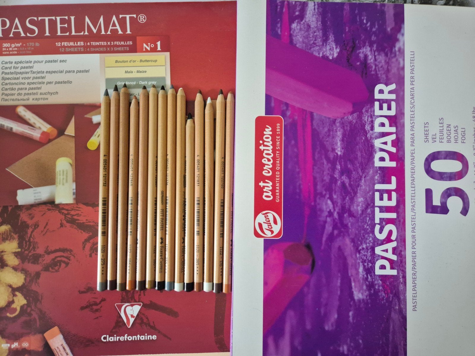 Faber castell pastel, Hobby en Vrije tijd, Ophalen of Verzenden, Zo goed als nieuw, Potlood of Stift