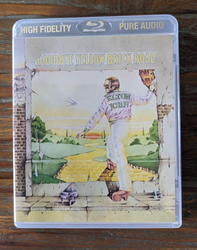 Elton John - Goodbye Yellow Brick Road, Blu-ray Audio (HFPA), Cd's en Dvd's, Muziek en Concerten, Verzenden, Zo goed als nieuw