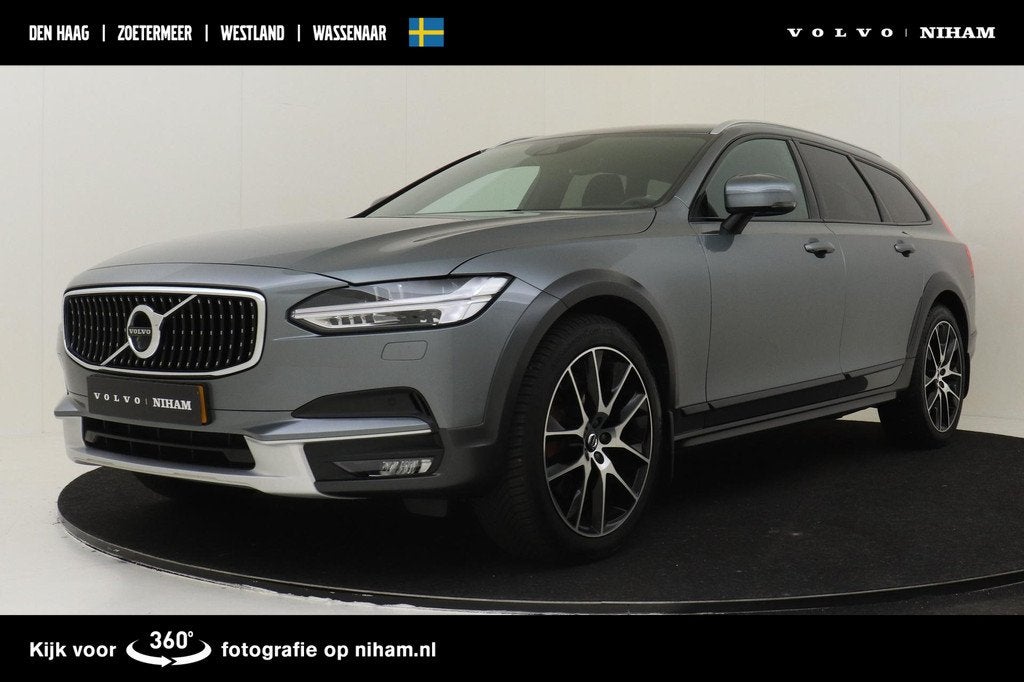 Volvo V90 CROSS COUNTRY T6 PRO -HARMAN/KARDON|LEDER|ADAP.LED, Auto's, Volvo, 12 maanden, Euro 6, 4 cilinders, Leder