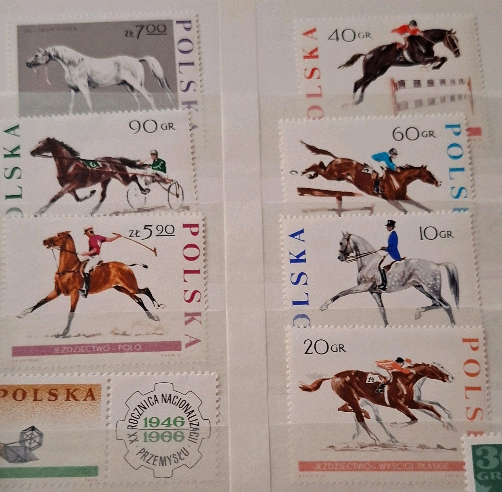 Polen Mi. 1740 - 1747 postfris, Verzenden, Polen, Postfris