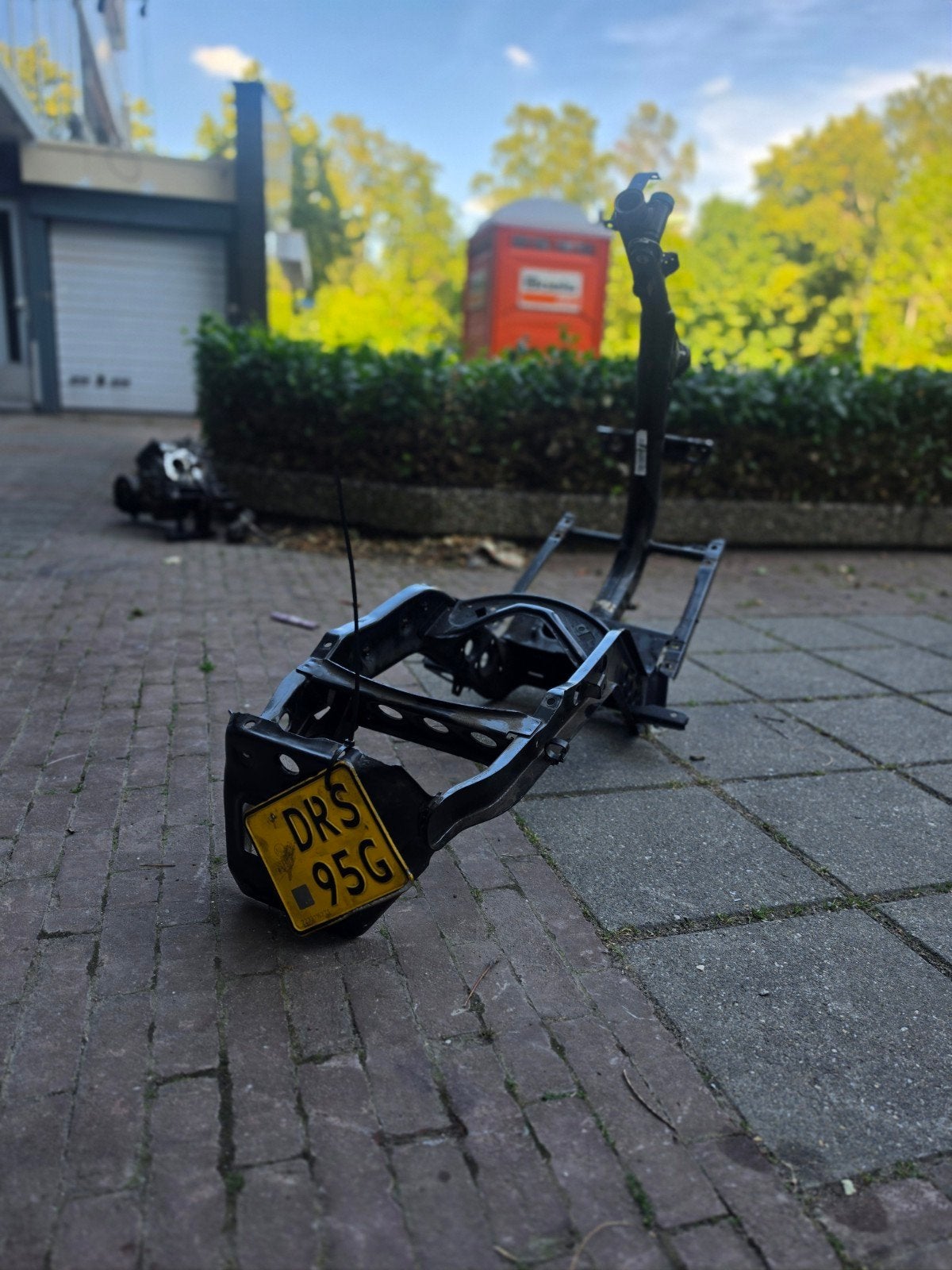 Zip brom frame, Fietsen en Brommers, Ophalen of Verzenden, Zo goed als nieuw, Kinderkar, 40 tot 60 kg