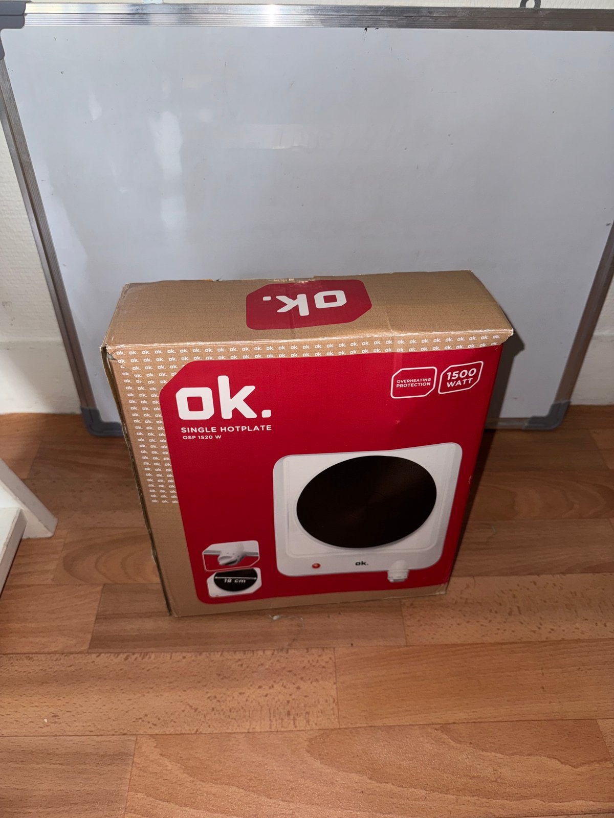 Ok. Kookplaat, 3 kookzones of minder, Ophalen of Verzenden, Zo goed als nieuw, Vrijstaand