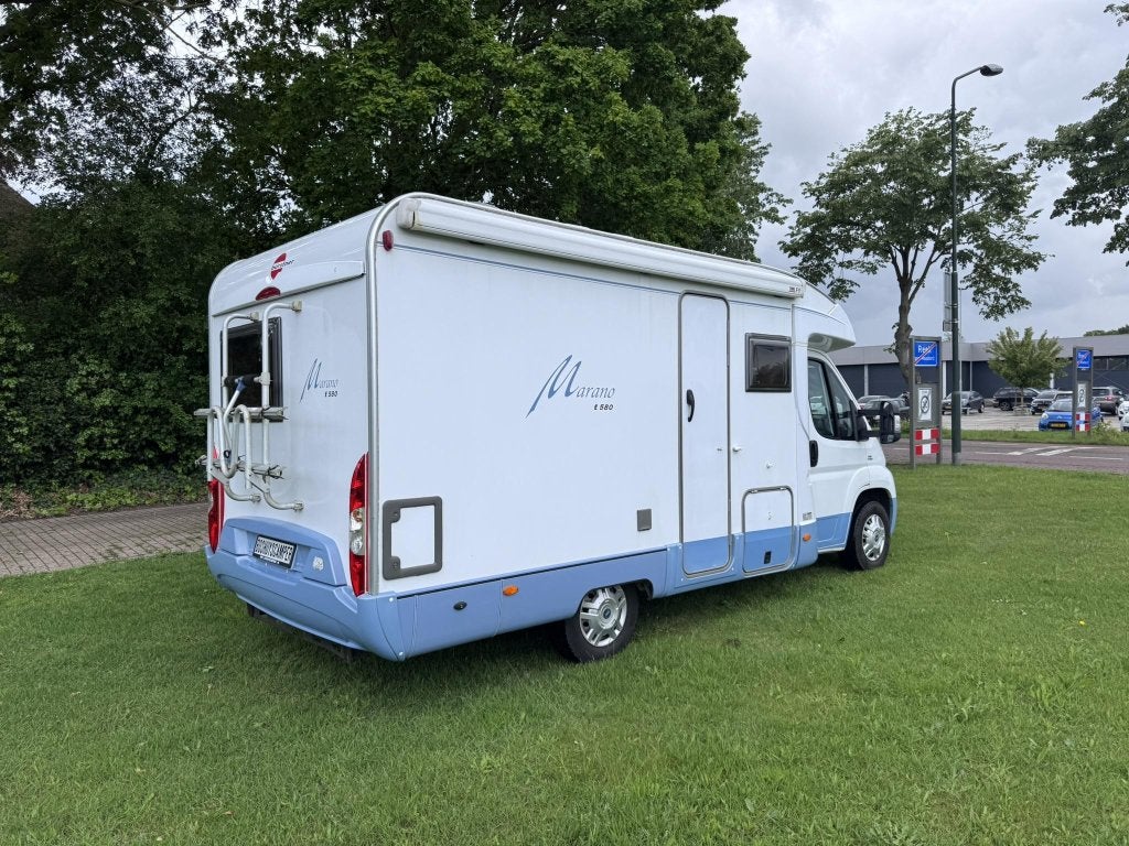 Bürstner Marano T 580 compacte camper lage km 44300, Ringverwarming, Fiat, Bedrijf, Bürstner
