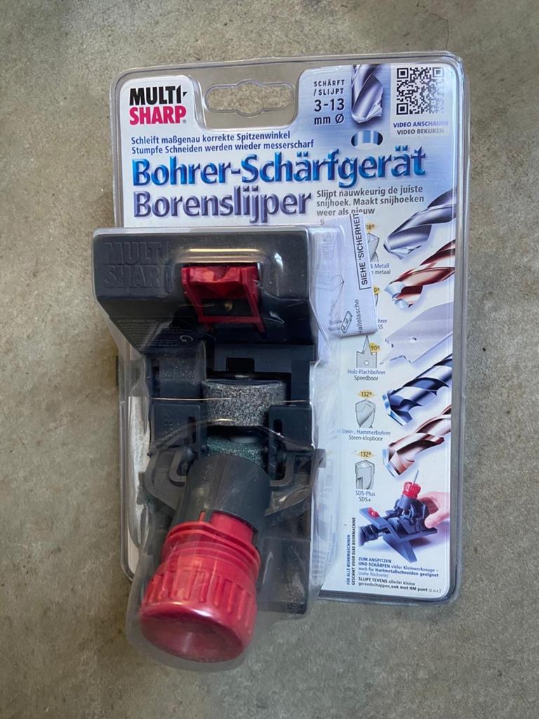 Universele borenslijper, Ophalen, Nieuw