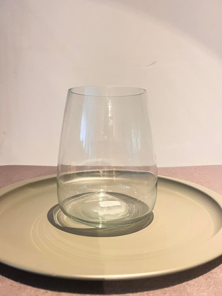 Vaas, helder glas - Ikea, Overige kleuren, Verzenden, Nieuw, Glas