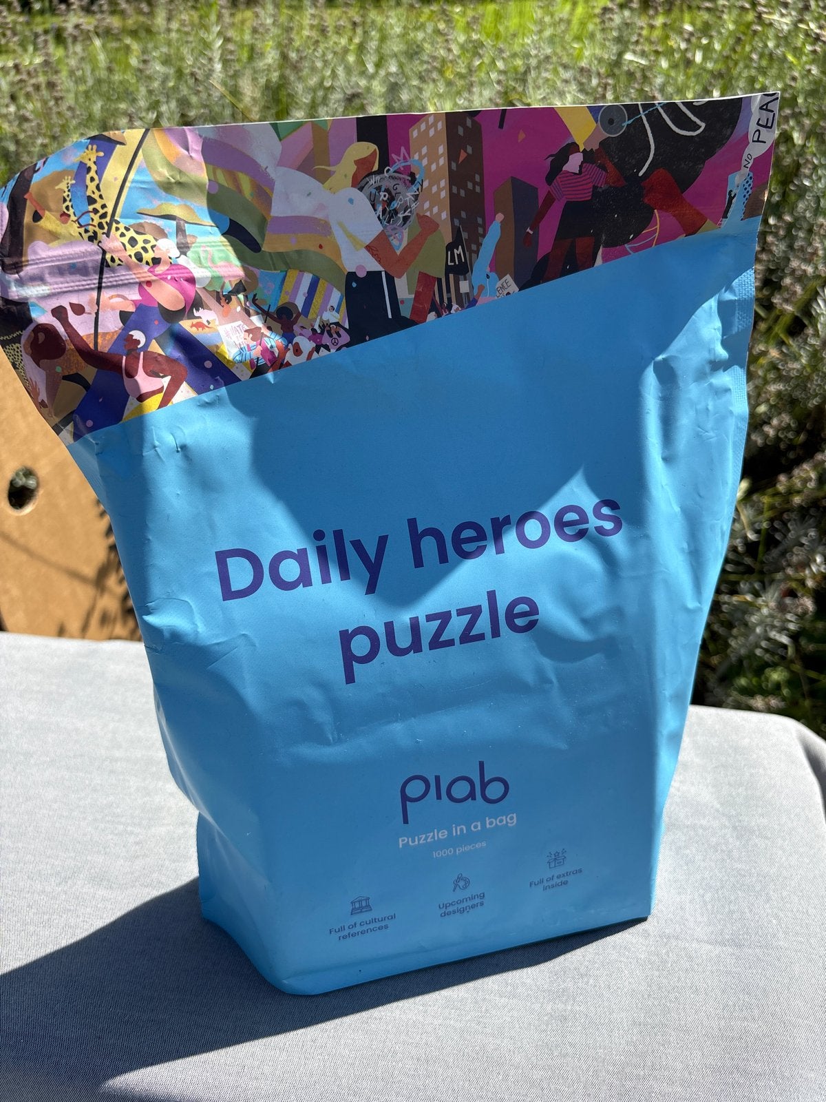 Daily Heroes Puzzel - Plab 1000 stukjes, Ophalen of Verzenden, 500 t/m 1500 stukjes, Nieuw, Legpuzzel