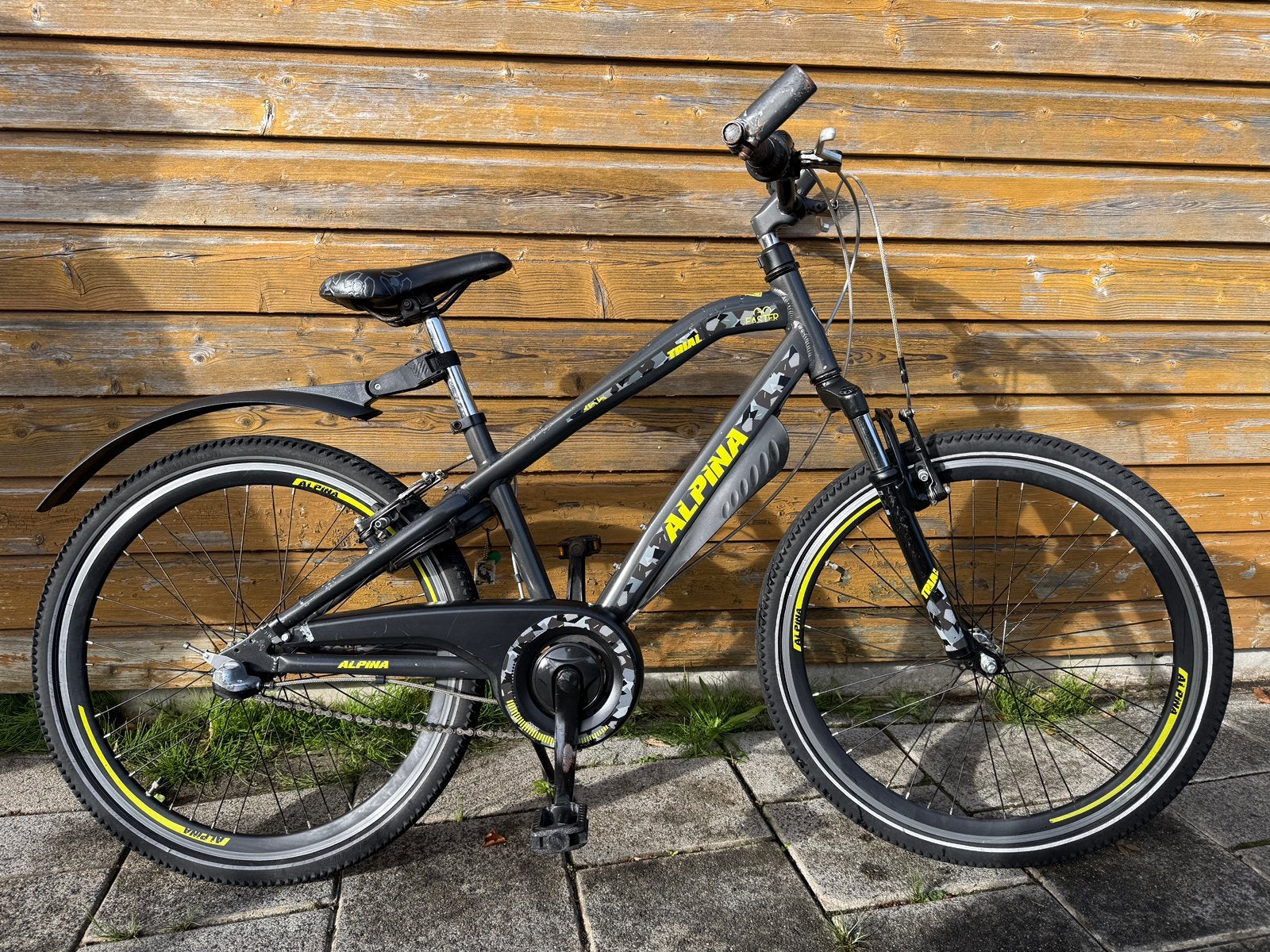 Alpina Trail 24 inch 3 versnellingen, Ophalen, Terugtraprem, Versnellingen, Gebruikt