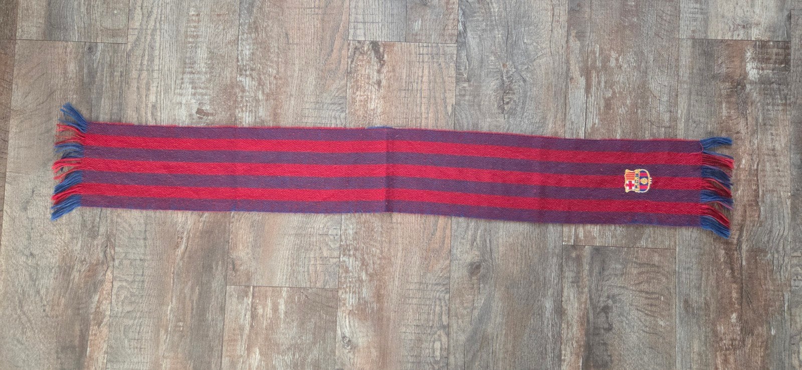 Sjaal FC Barcelona, Ophalen of Verzenden, Zo goed als nieuw, Buitenlandse clubs, Vaantje of Sjaal