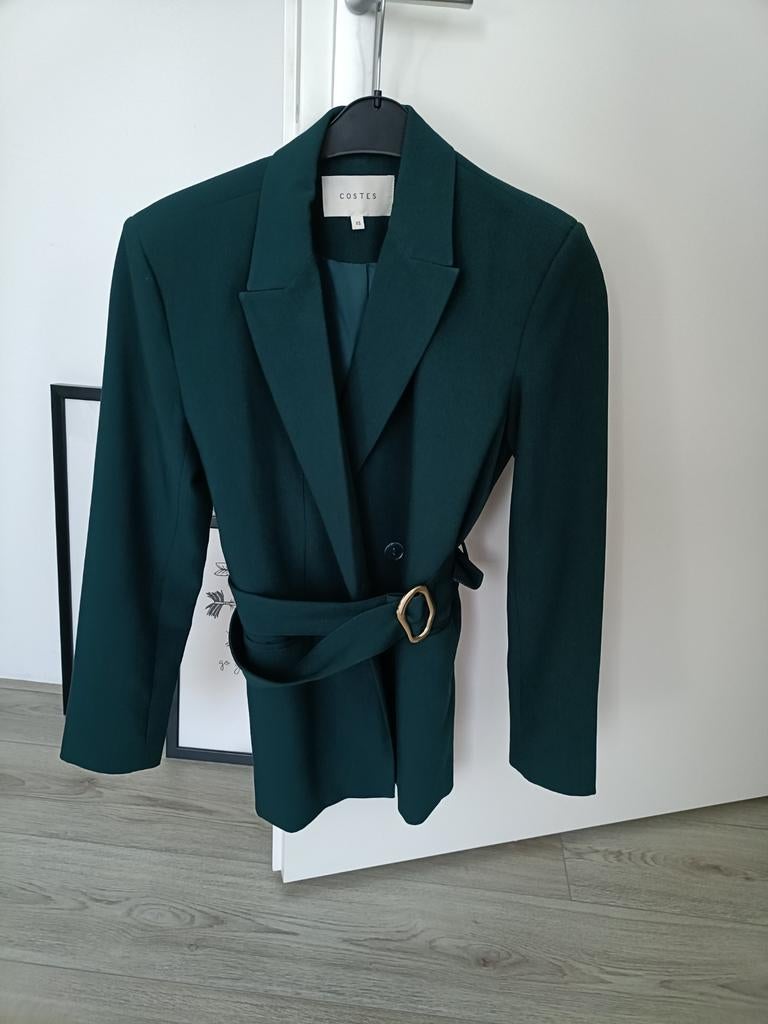 Nieuw Costes blazer in petrol - Maat XS, Kostuum of Pak, Nieuw, Ophalen of Verzenden, Costes