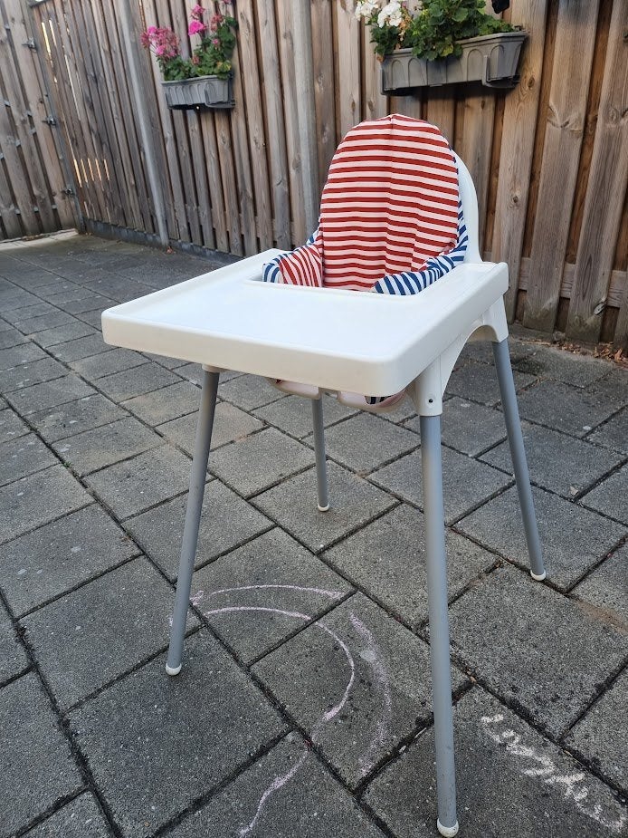 Ikea kinderstoel met stoelverkleiner, Ophalen, Gebruikt, Overige typen, Stoelverkleiner