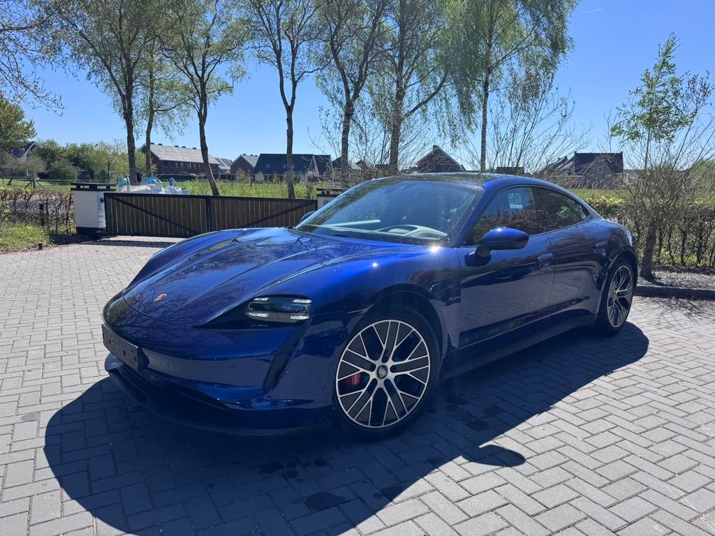 VERKOCHT !!    Porsche Taycan 4 S 571pk Panorama Passenger, Munchen, Blauw, Elektrisch, Porsche