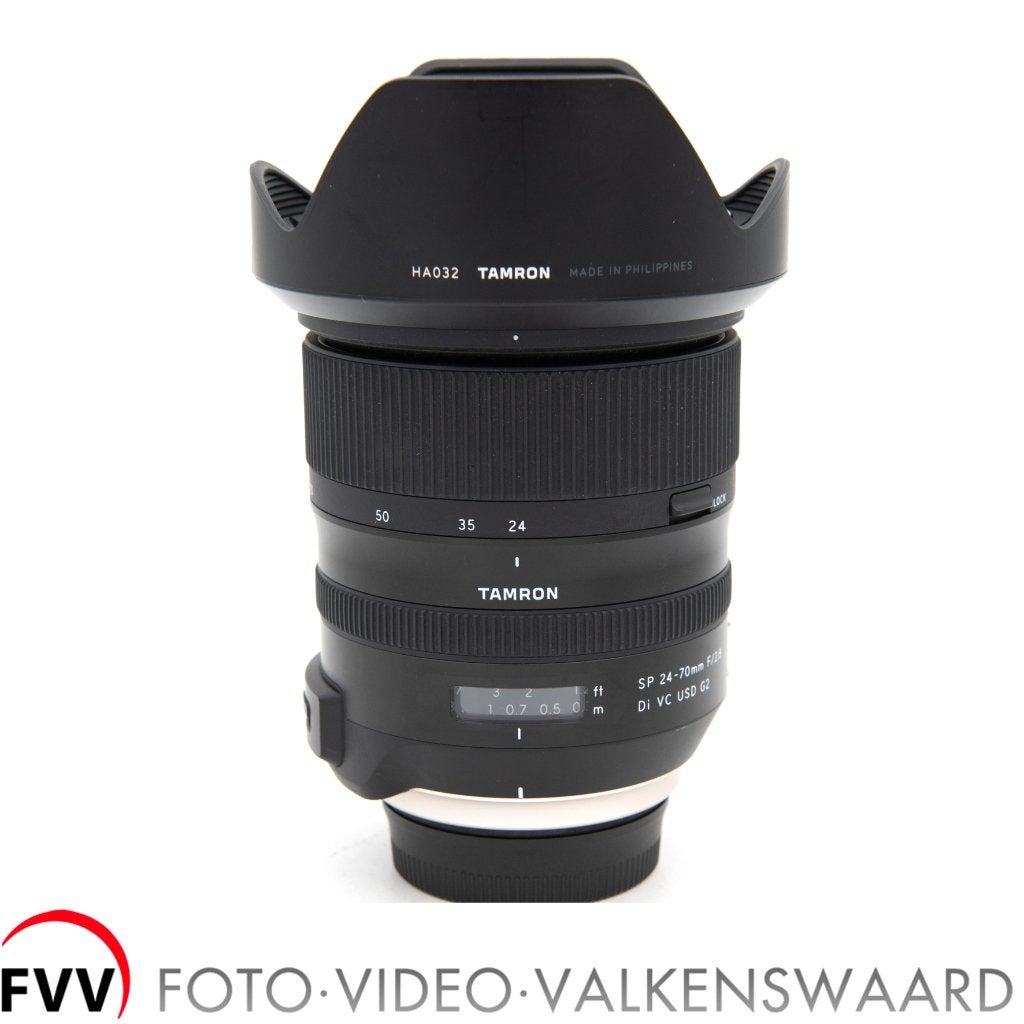 Tamron SP 24-70mm F/2.8 Di VC USD G2 voor Nikon FX, Audio, Tv en Foto, Fotografie | Lenzen en Objectieven, Handmatige focus, Zo goed als nieuw