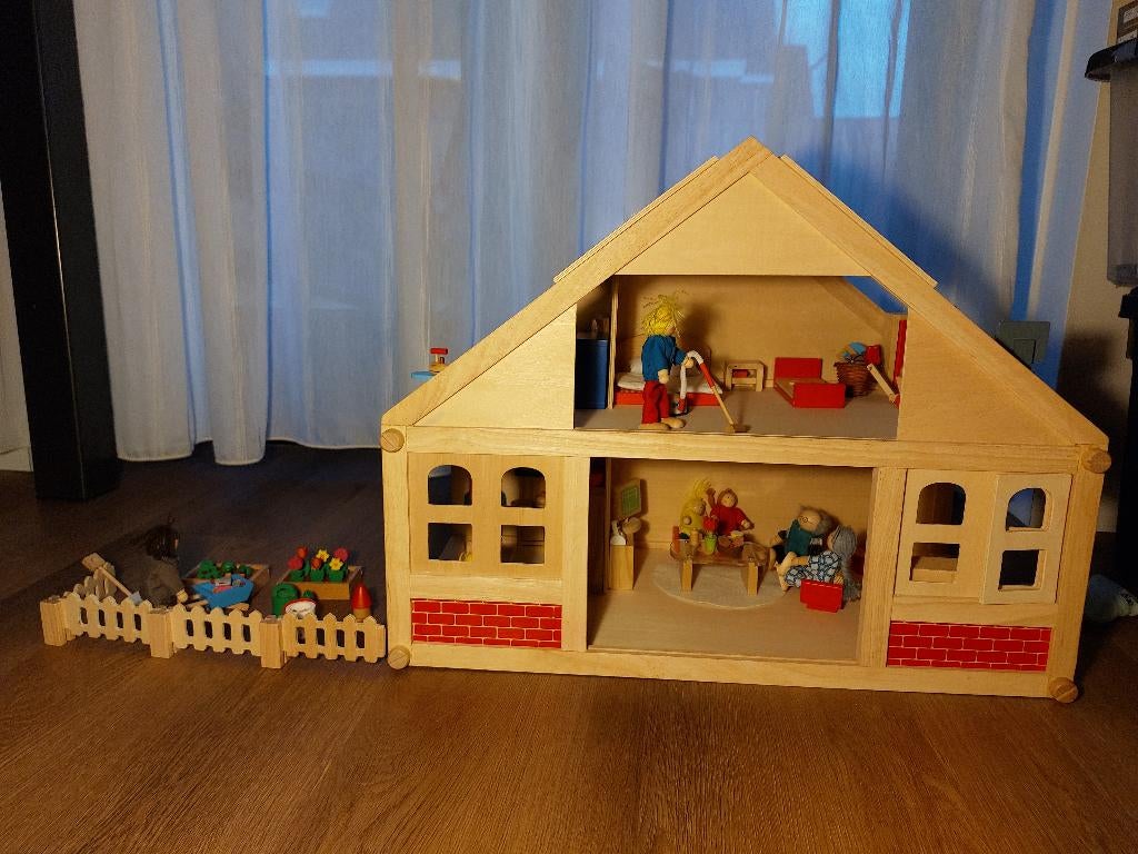 Poppenhuis Playwood, Ophalen of Verzenden, Zo goed als nieuw, Overige typen