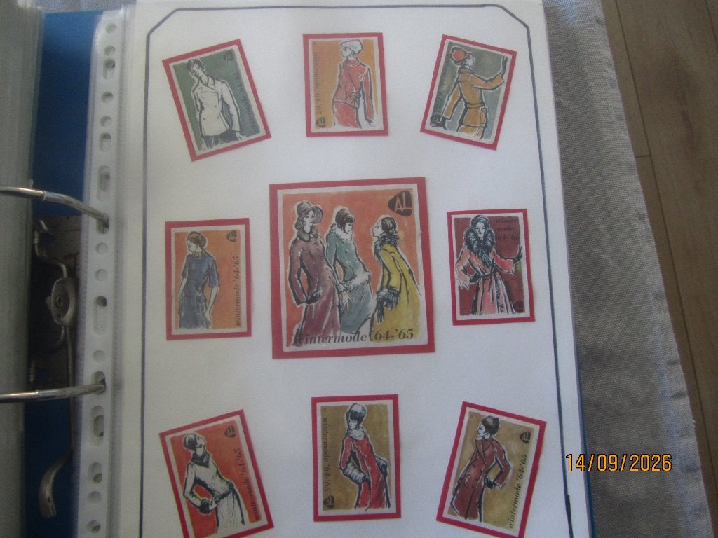 Lucifer Etiketten Mode van Vroeger 180 Stuks, Ophalen of Verzenden, Gebruikt, Luciferdoosjes of -merken