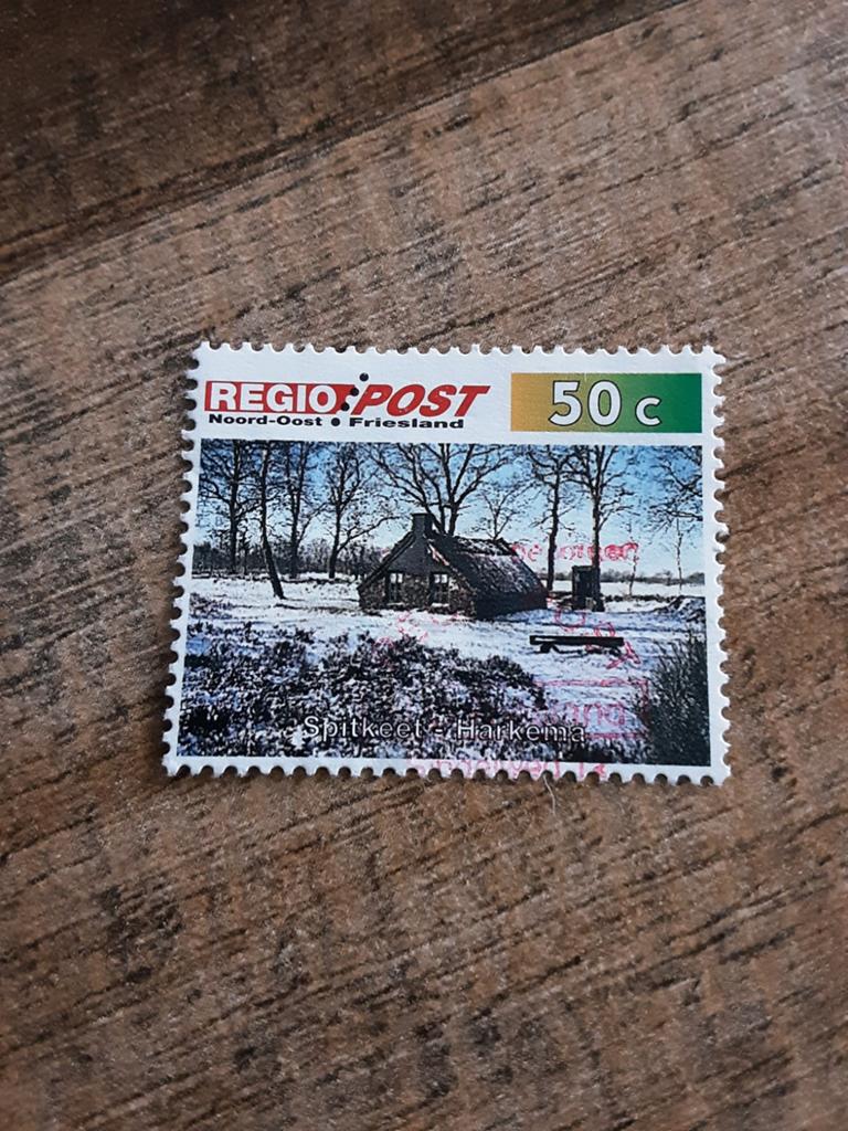 Regiopost.  Spitkeet bij Harkema  ( gest), Ophalen of Verzenden