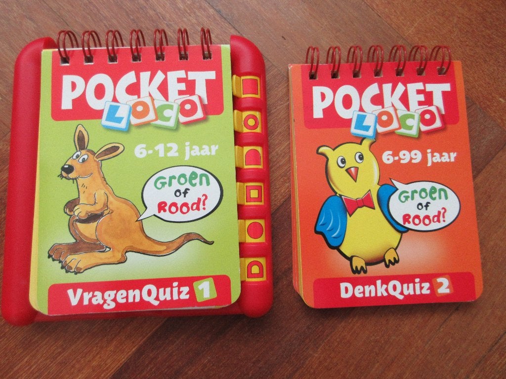 2 x Loco Pocket   leeftijd: 6+, Ophalen of Verzenden, Gebruikt, Puzzelen
