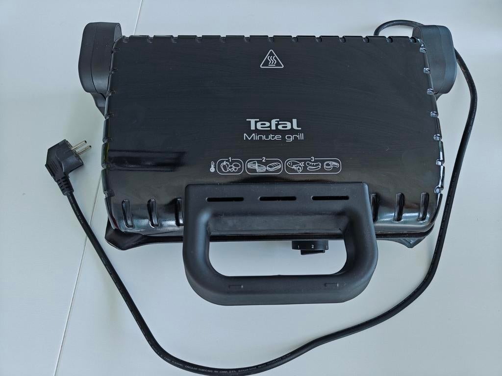 Tefal Minute Grill - Compacte en handige grill, Ophalen of Verzenden, Gebruikt